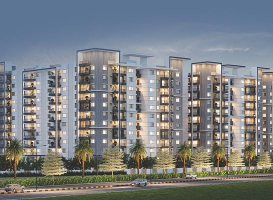 gated community apartments in narsingi